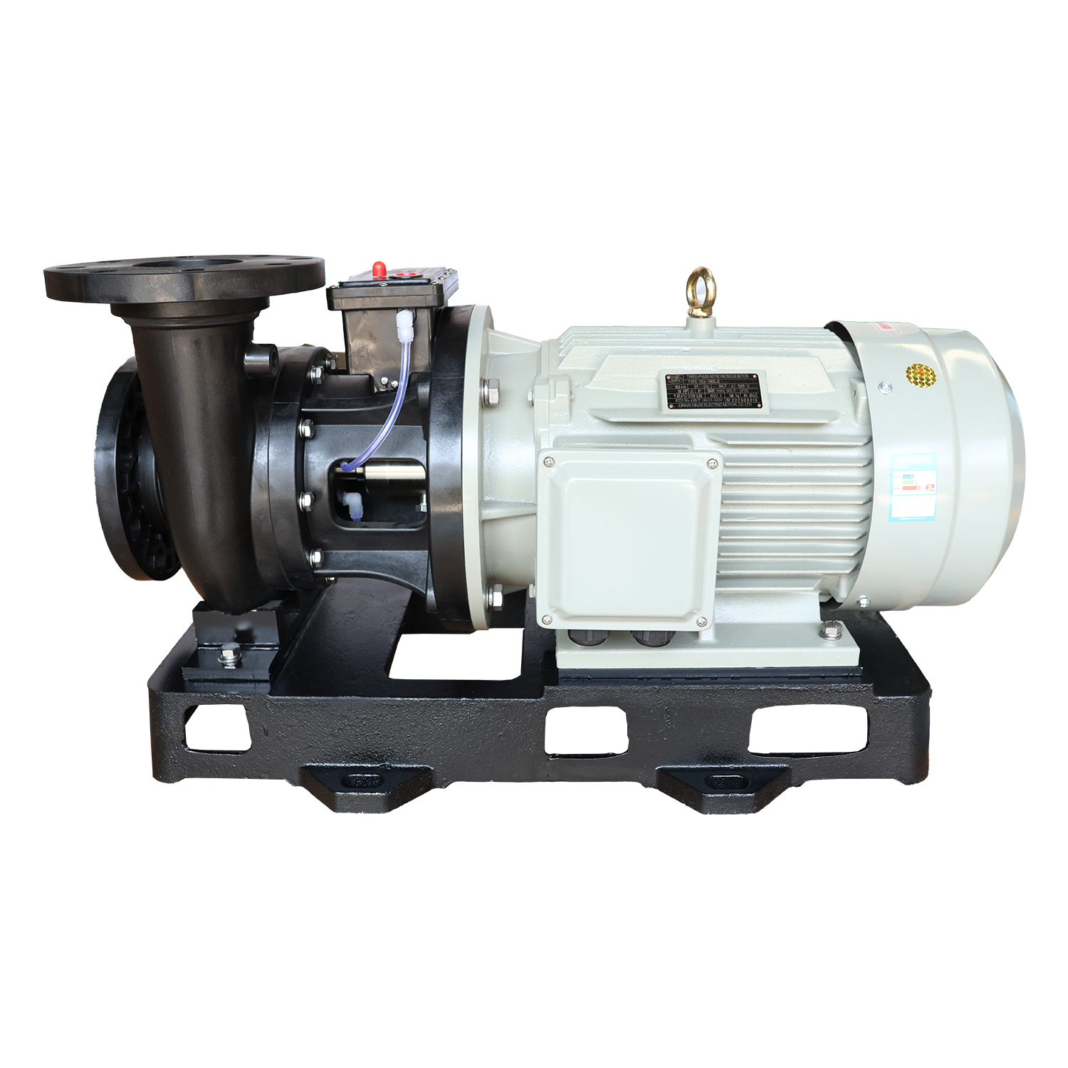 Eddy current type idling chemical centrifugal pump