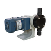 Mechanical diaphragm metering and dosing pump