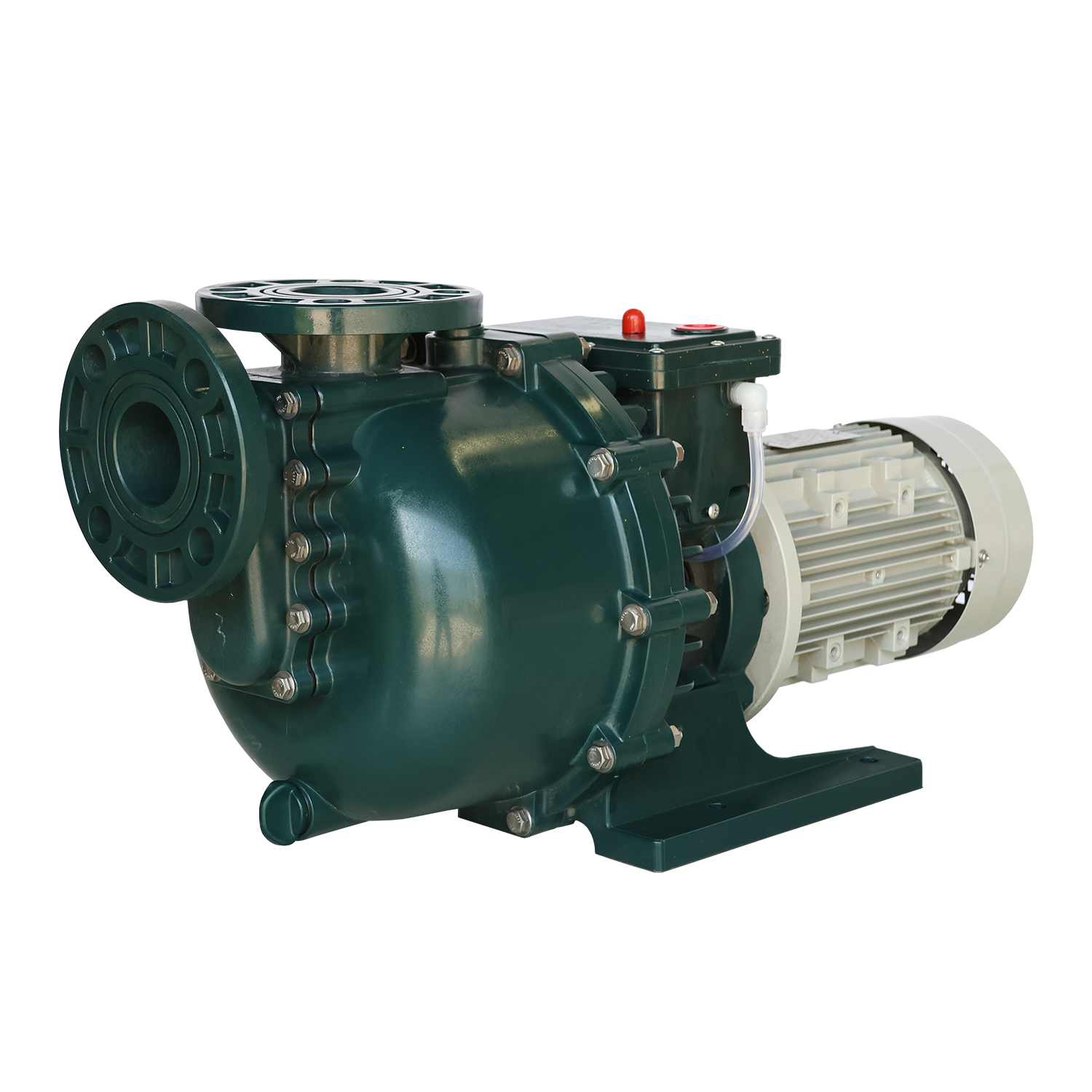 Idle self priming pump