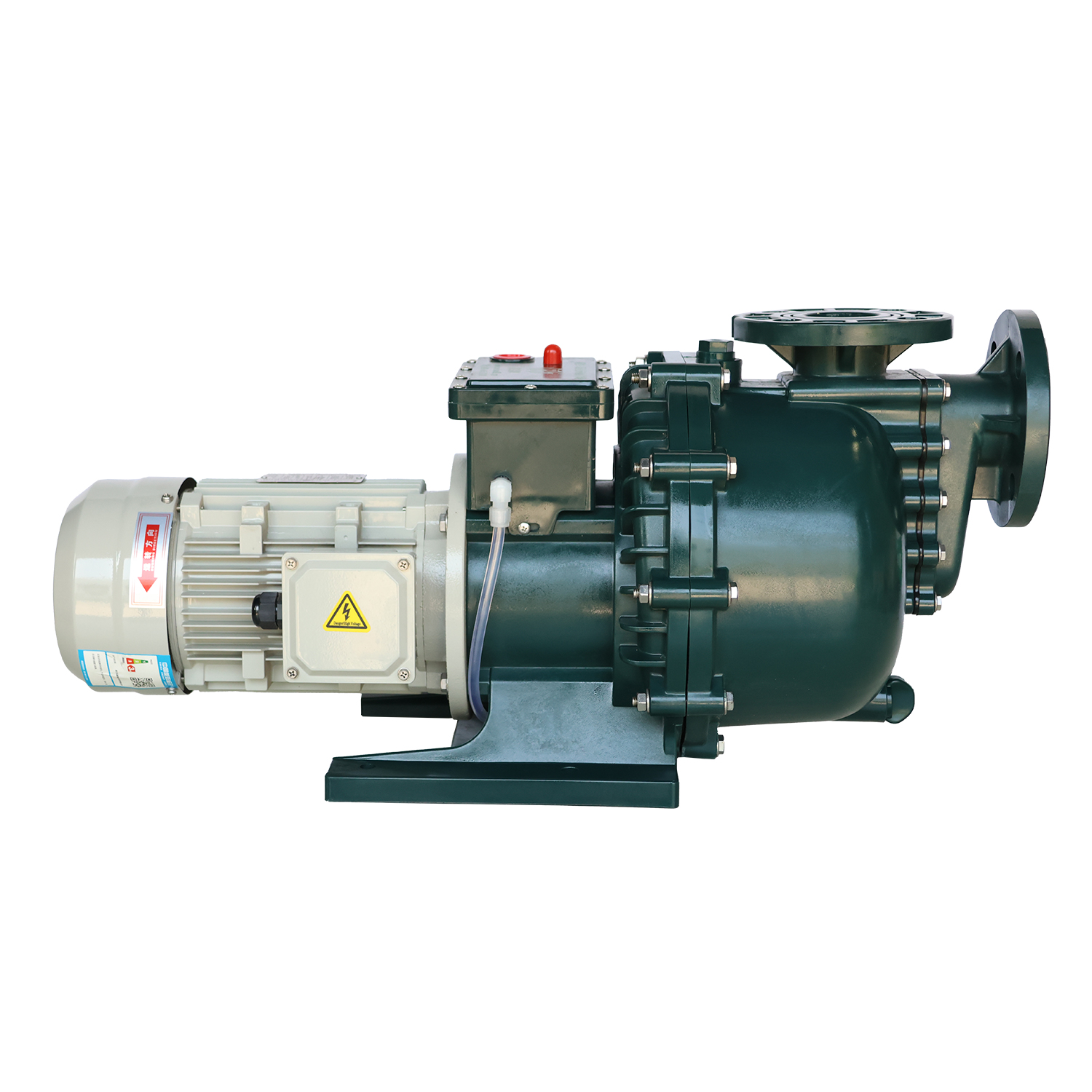 Idle self priming pump