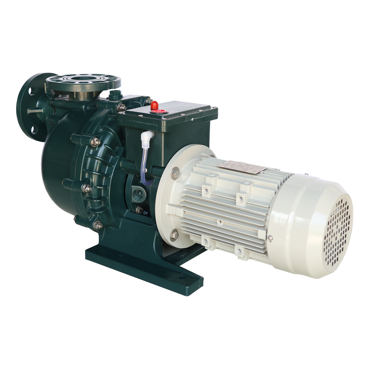 Idle self priming pump