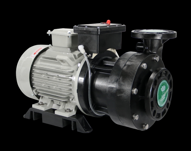 Corrosion resistant idling chemical centrifugal pumps